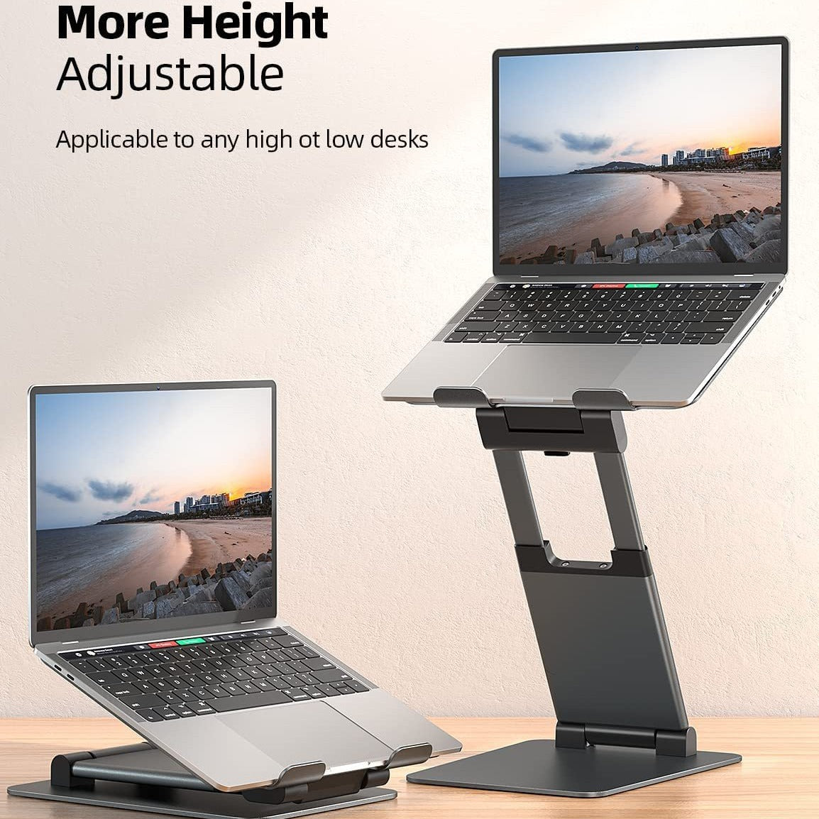 Support Laptop DT018 – Aluminium Réglable 360°