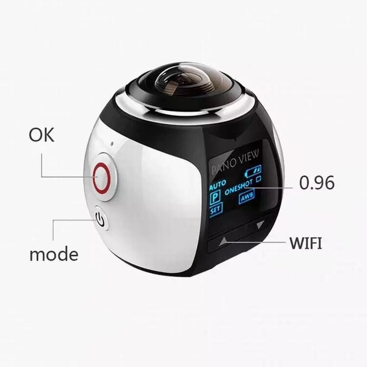 Caméra VR 360° Panoramique – Modèle V10