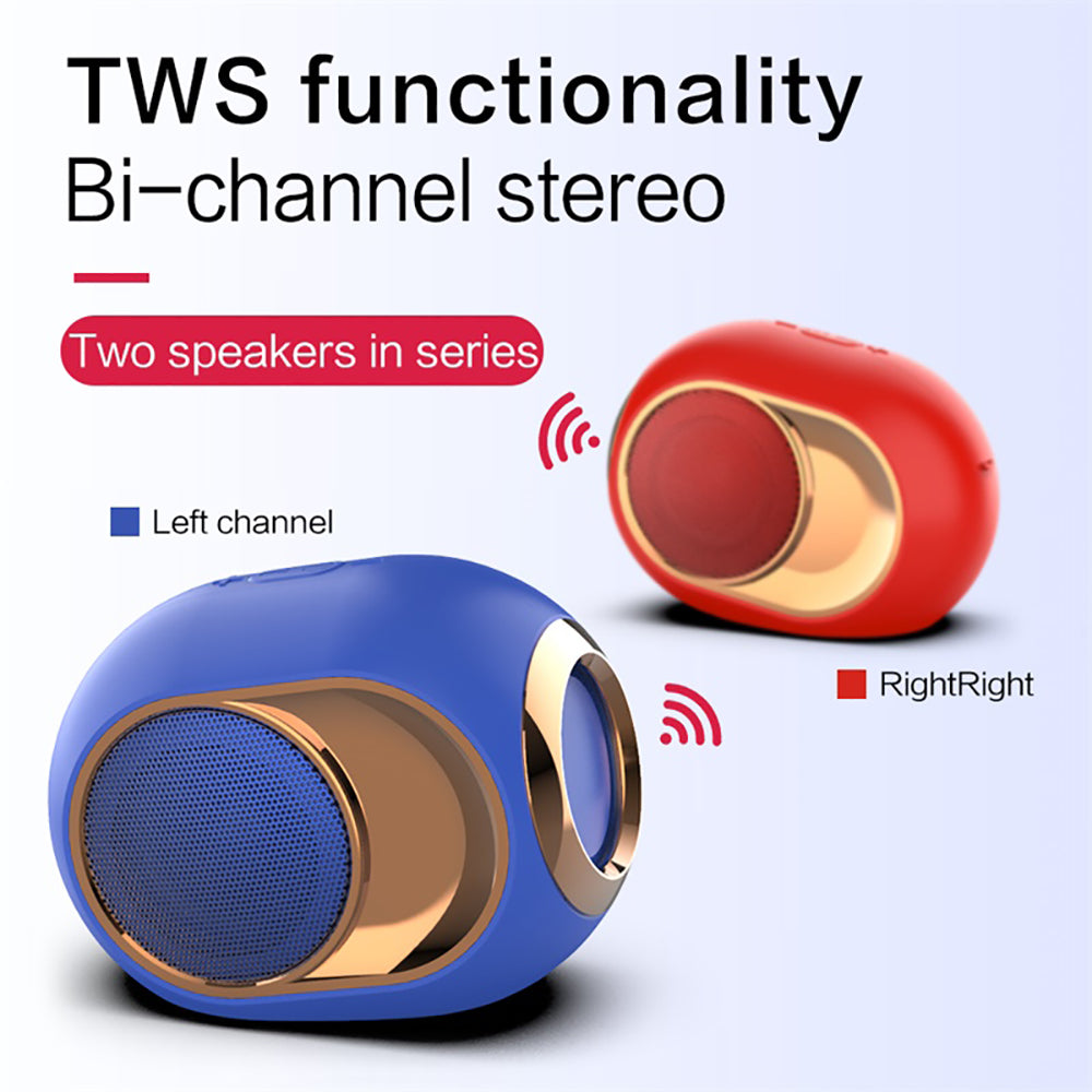 Enceinte Bluetooth X6 – Subwoofer Portable Sans Fil 5W