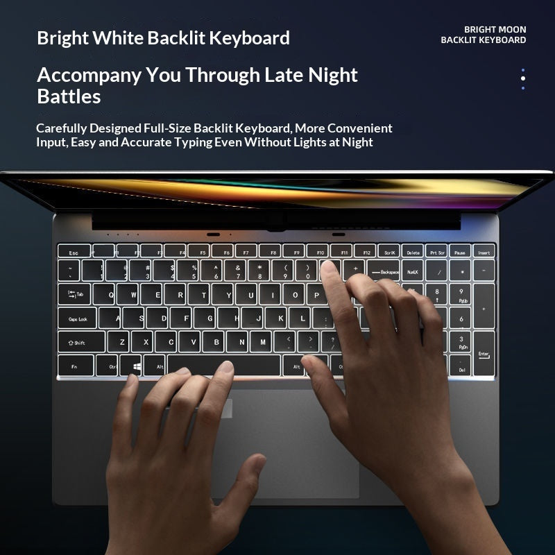 Laptop Ultra-fin 15.6" 14ème Gén – Full HD, 9h+ Autonomie