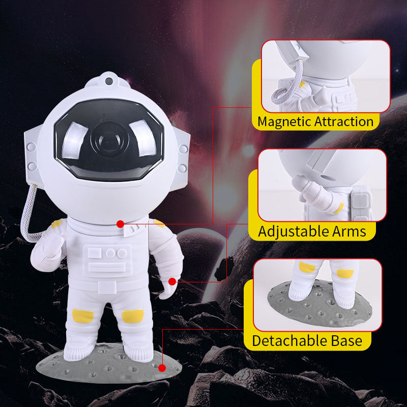 Projecteur Galaxy Astronaute – Veilleuse Étoilée & Décoration Chambre