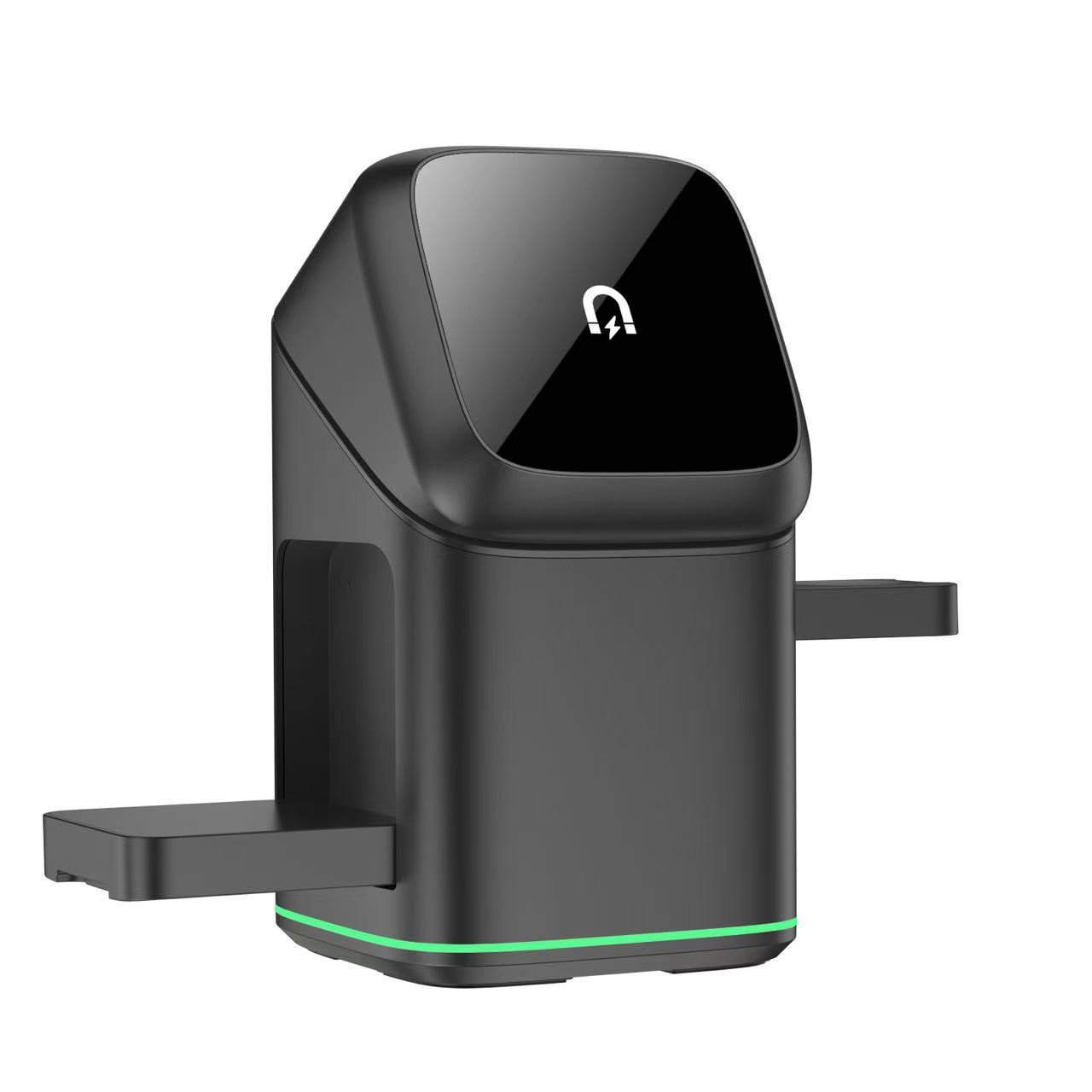 Chargeur Sans Fil Magnétique 180° – Rotation & USB-C