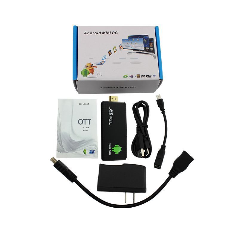 Lecteur Android TV MK809III — Clé HDMI 4K Quad-Core 2Go RAM