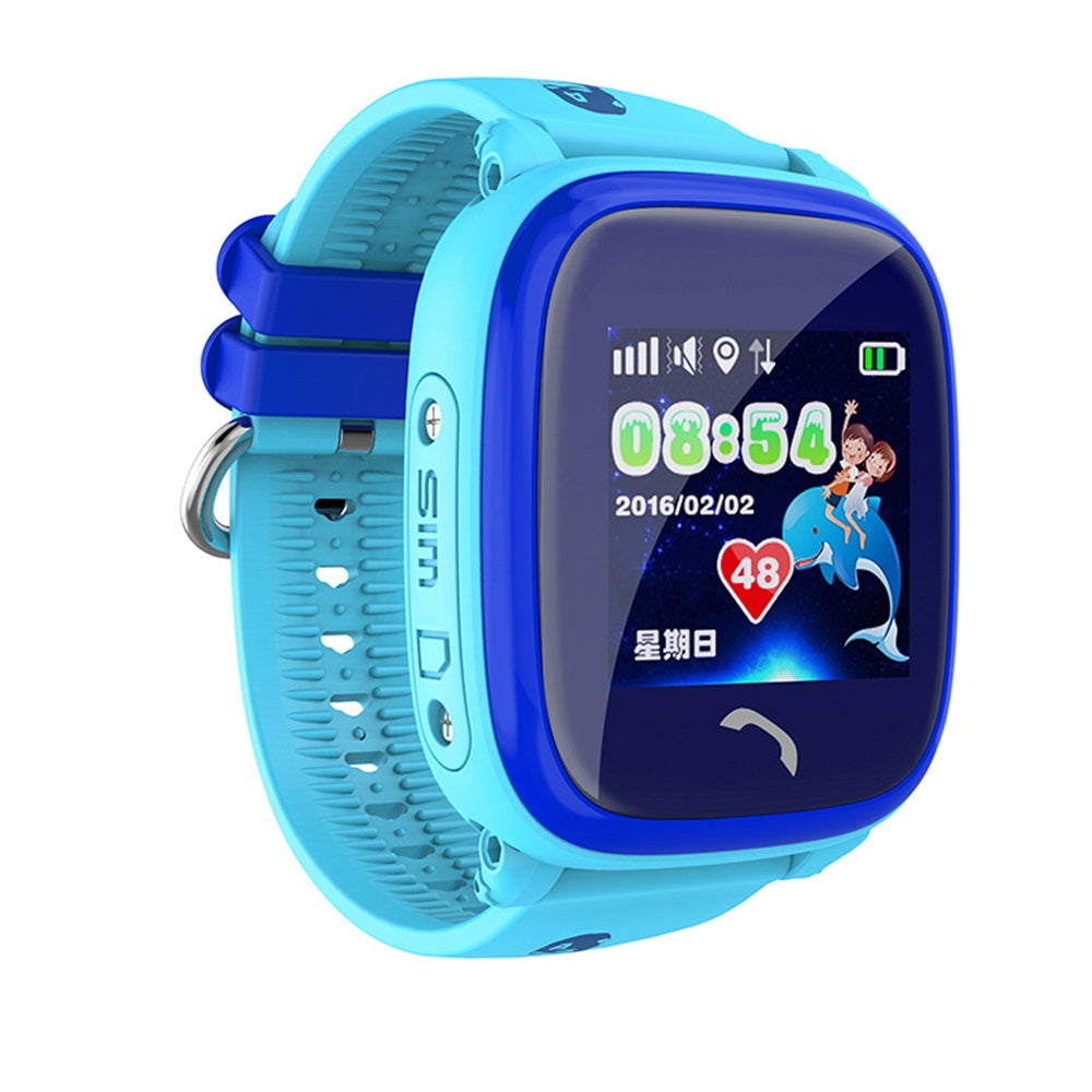 Montre Connectée Enfant DF25 – Appel SOS, GPS, Écran Tactile