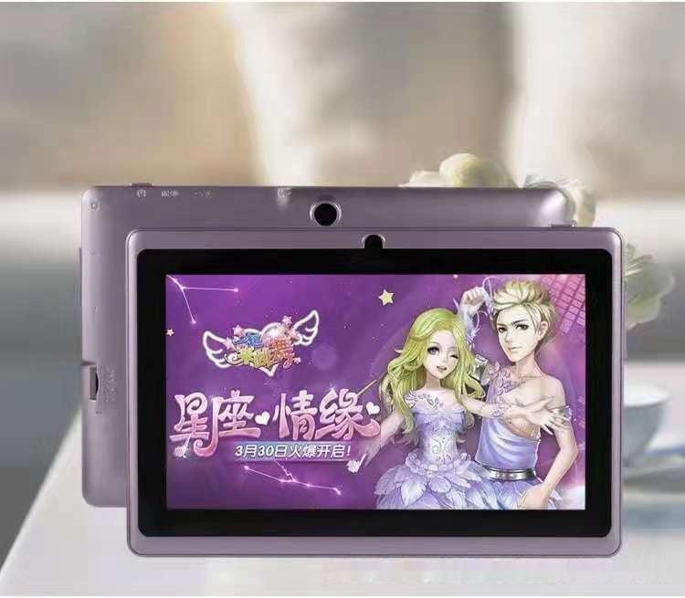 Tablette 7 pouces WiFi & Bluetooth – Écran IPS, GPS, Multi-couleurs