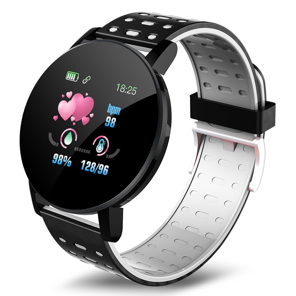 Montre Connectée Bluetooth 119 Plus – Suivi Cardiaque & Notifications