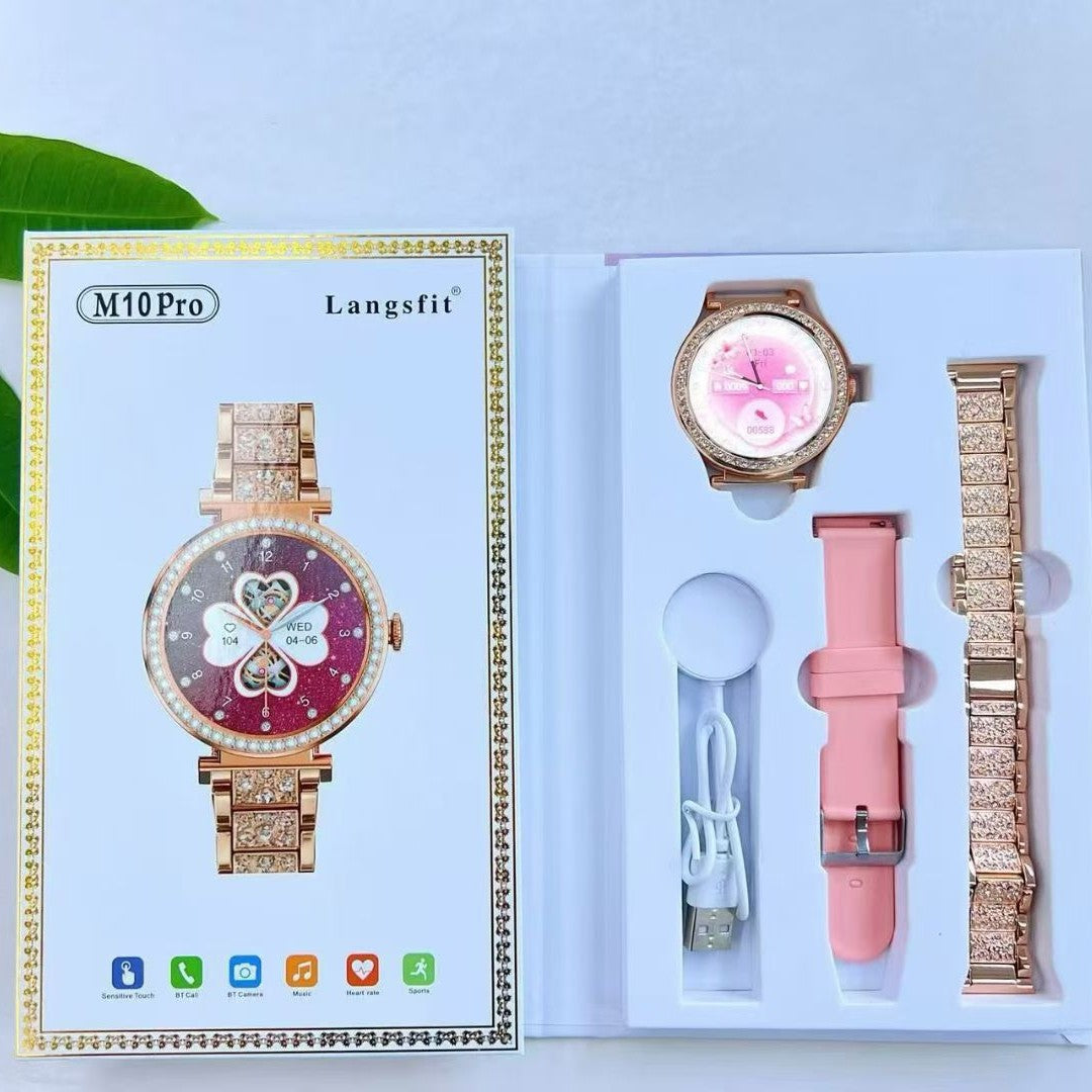 Montre Connectée Femme – Appels Bluetooth & Santé