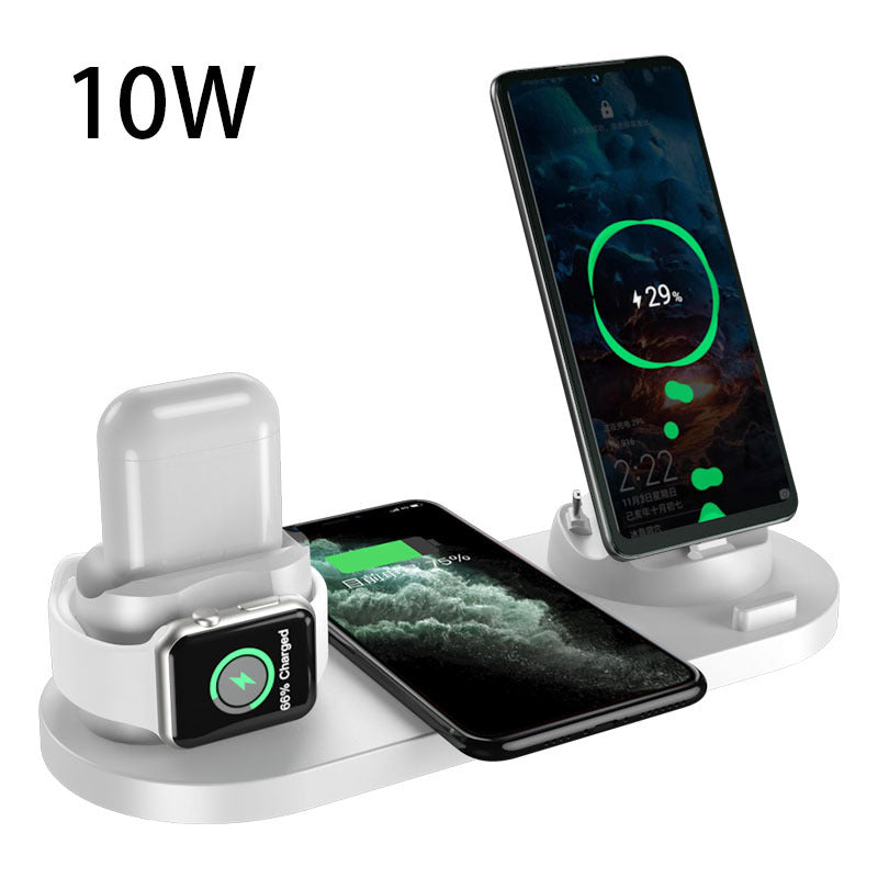 Station de Charge Sans Fil 6-en-1 – Dock Multi-Appareils Universel | nexzo