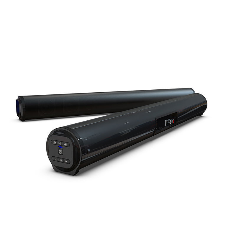 Barre de Son Bluetooth 5.0 Home Cinéma — 4 Haut-parleurs, Télécommande & Radio FM