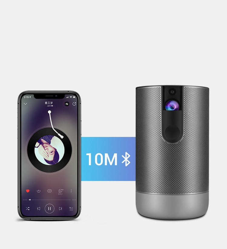 Vidéoprojecteur Portable DLP Android – 200 ANSI, Wi-Fi, Bluetooth, Batterie 8000 mAh