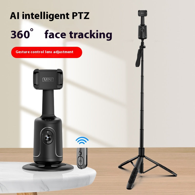 Support Tracking IA 360° – Suivi de Visage Automatique pour Smartphone, Vlog & Live