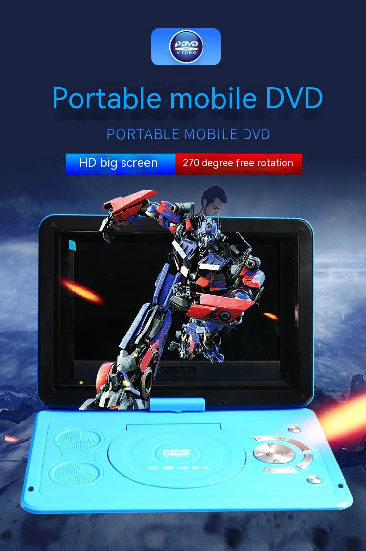Lecteur DVD Portable 13,9 Pouces – Écran Rotatif HD