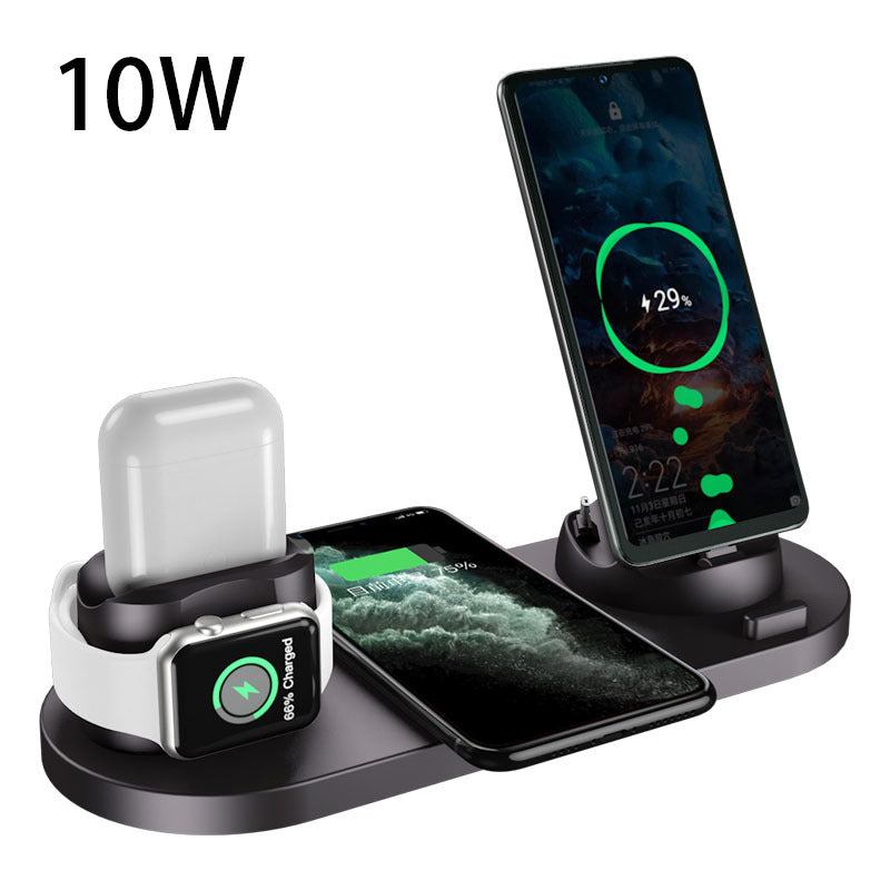 Station de Charge Sans Fil 6-en-1 – Dock Multi-Appareils Universel | nexzo