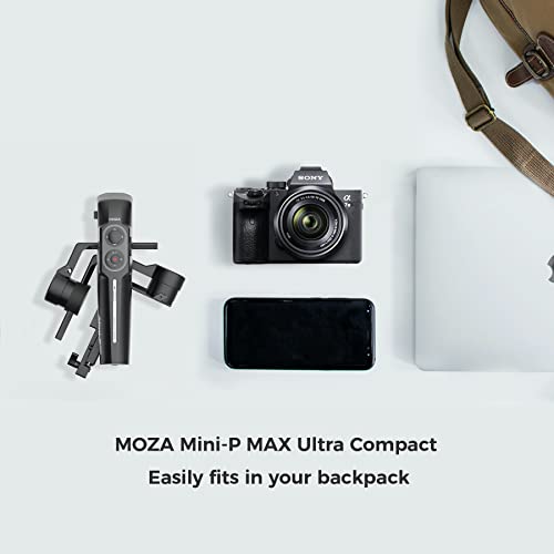 MOZA Mini-P Gimbal 3 Axes Pliable – Smartphone, Caméra & Action Cam, 16h Autonomie