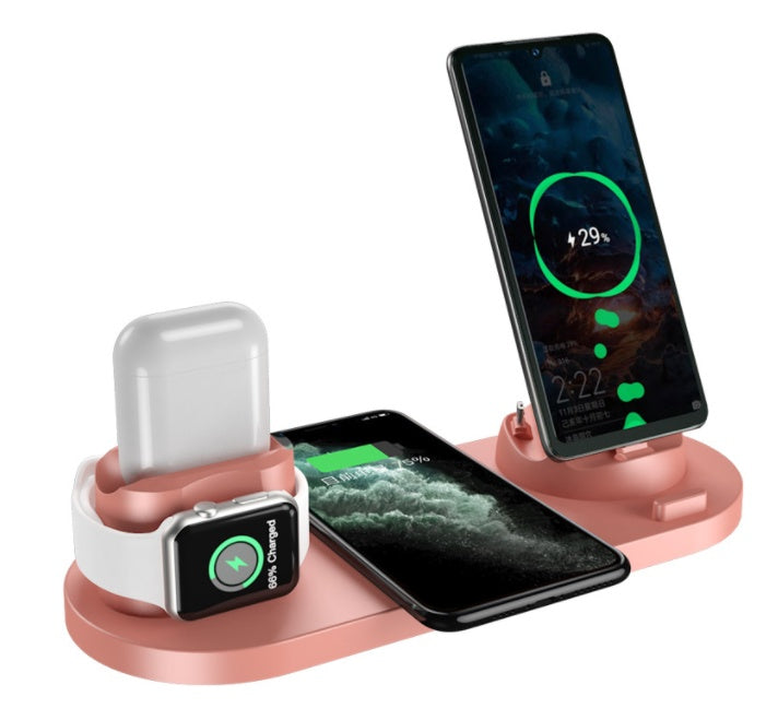 Station de Charge Sans Fil 6-en-1 – Dock Multi-Appareils Universel | nexzo