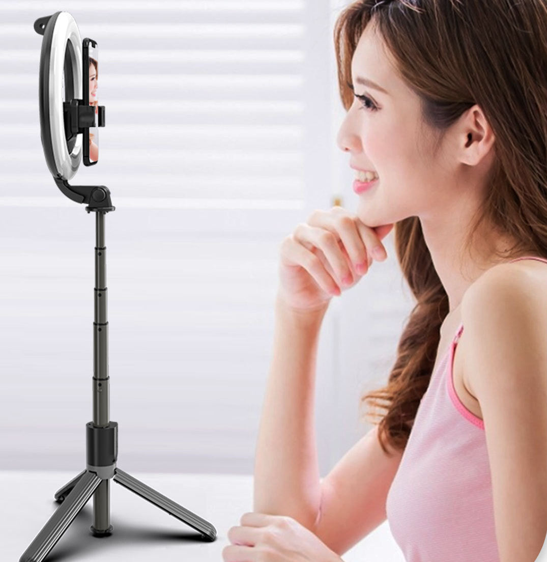 Ring Light LED 5" Bluetooth – Selfie & Streaming avec Télécommande