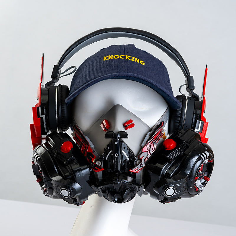 Casque Bluetooth Sans Fil Tech Mecha – Design Gaming & Style Futuriste
