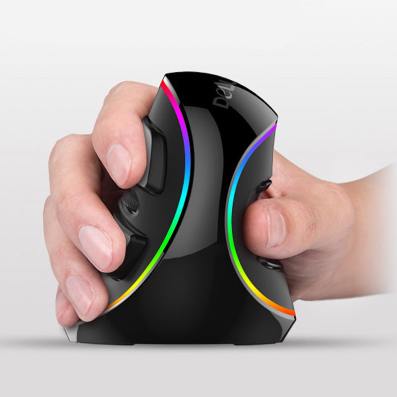 Souris Ergonomique Verticale RGB – Design Anti-Fatigue