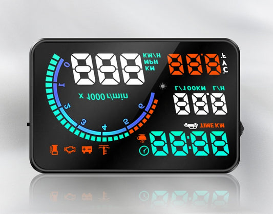 Affichage Tête Haute HUD i9 – Écran 5.5" pour Voiture OBD2