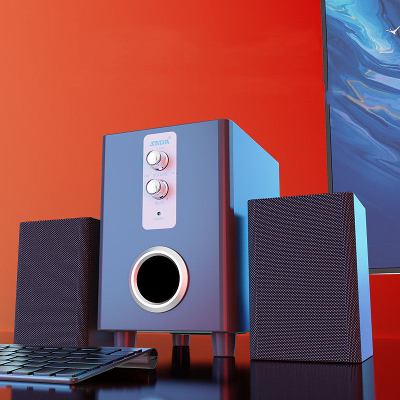 Enceinte PC 2.1 Filaire 3.5mm – Son HD & Basses Profondes