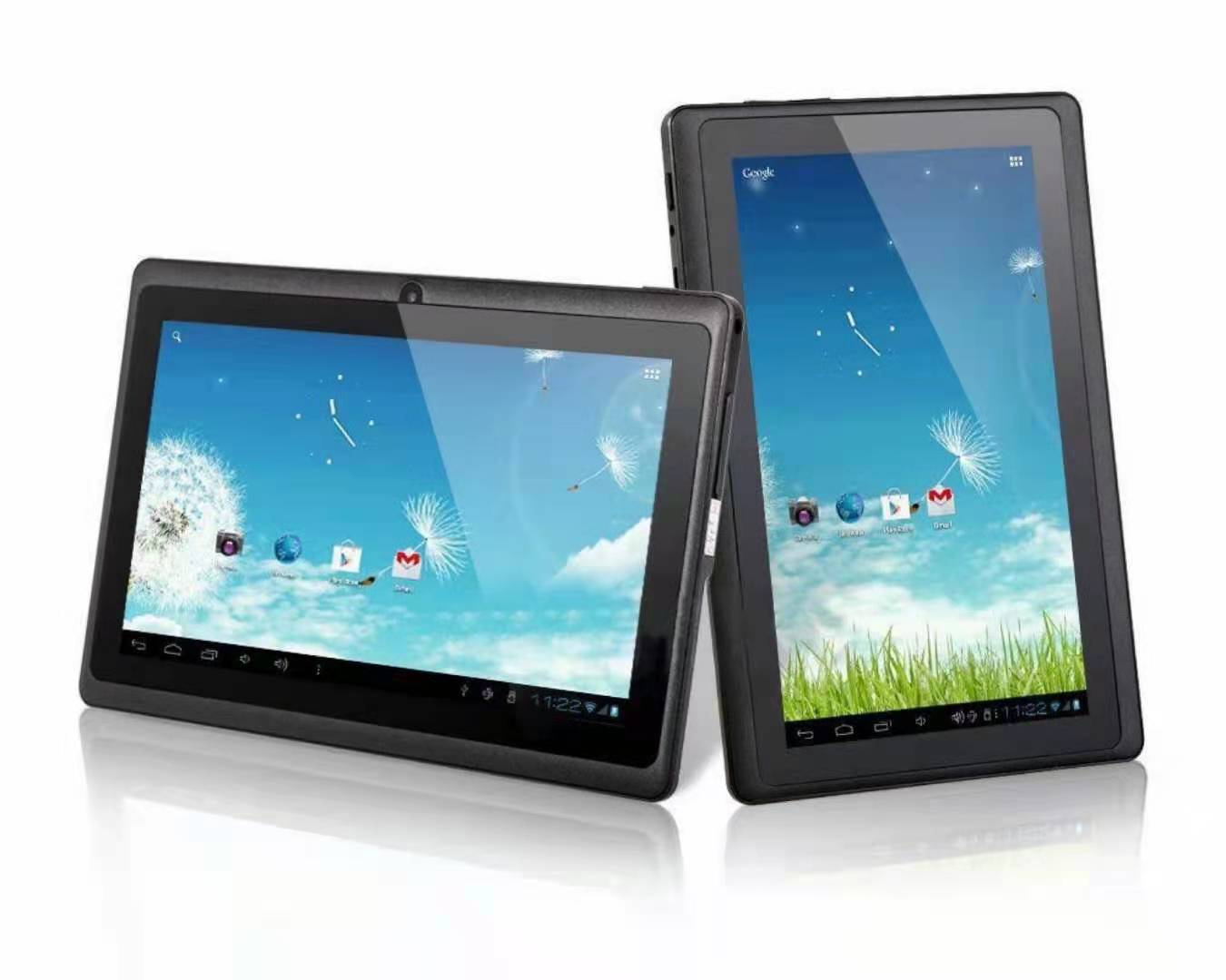 Tablette 7 pouces WiFi & Bluetooth – Écran IPS, GPS, Multi-couleurs