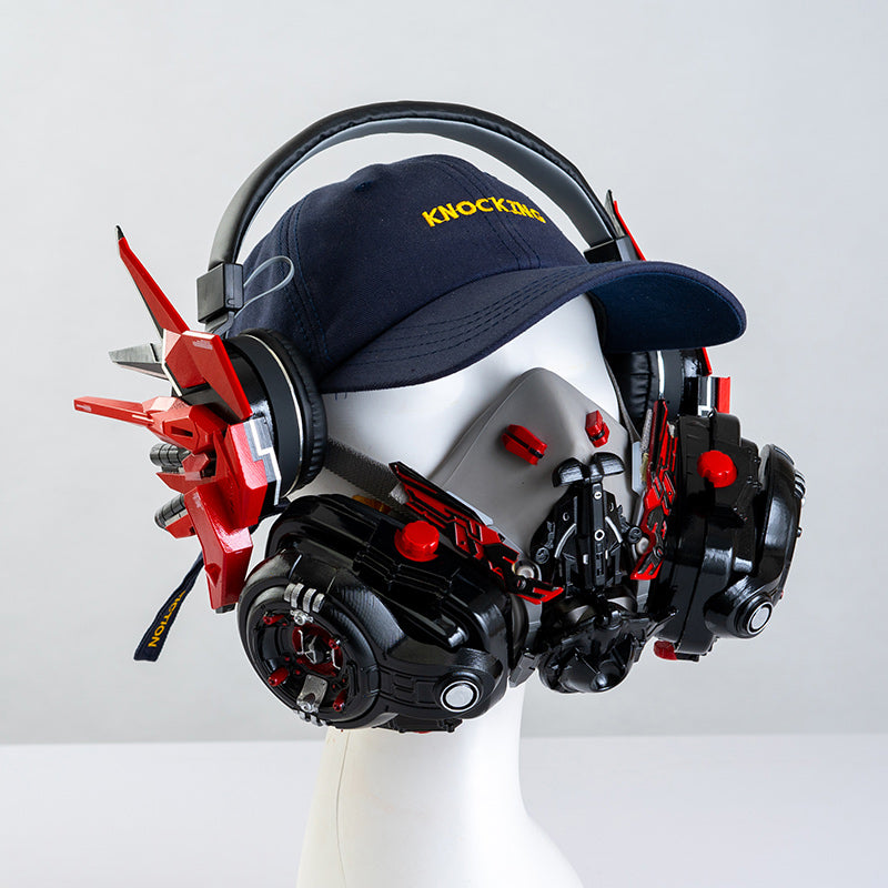 Casque Bluetooth Sans Fil Tech Mecha – Design Gaming & Style Futuriste