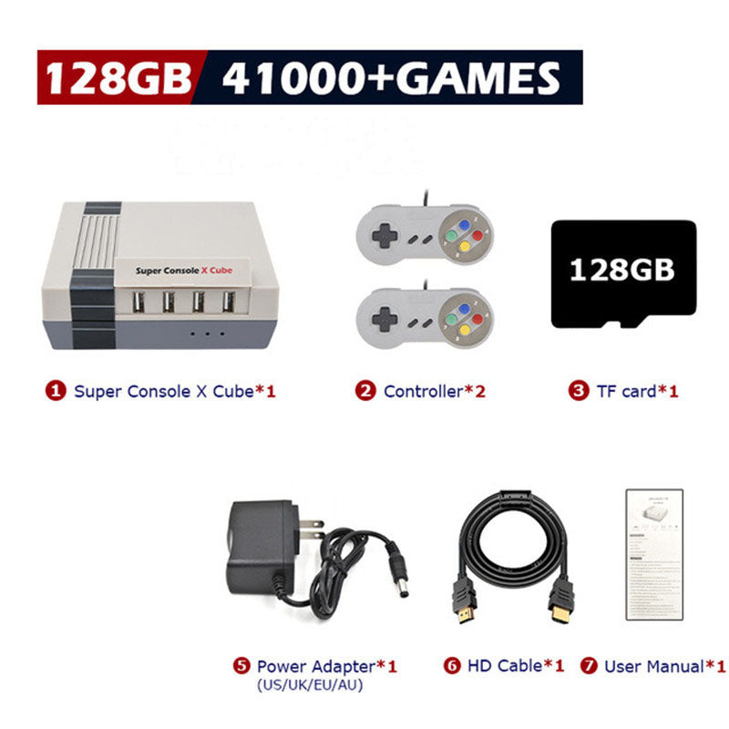 Super Console X Cube — Console Rétro Android | Jusqu'à 256 Go | 4 Joueurs