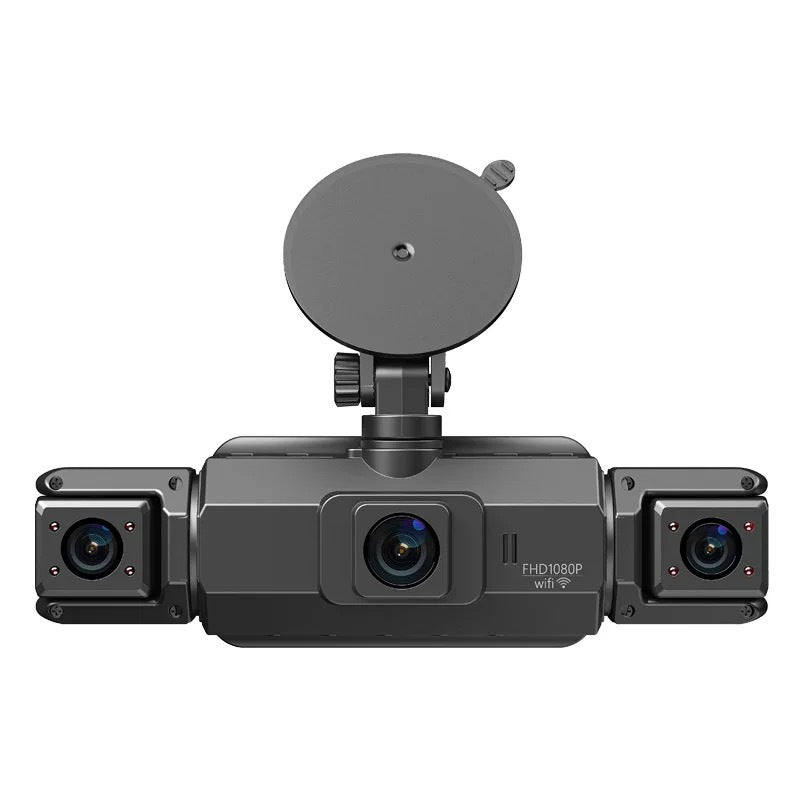 Dashcam 4K Double Objectif – Vision Nocturne, Surveillance Parking & Connexion Smartphone