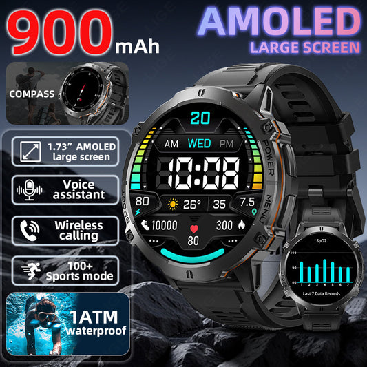 Smartwatch X3 HD — Appels Bluetooth, Suivi Santé & Sport