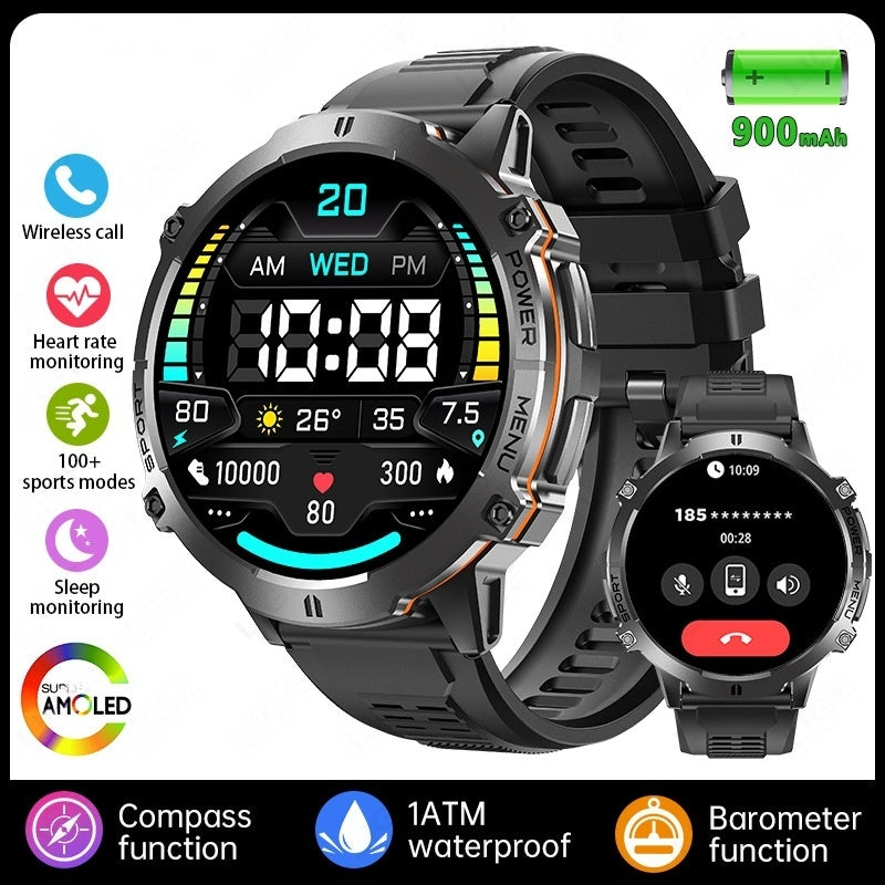 Smartwatch X3 HD — Appels Bluetooth, Suivi Santé & Sport