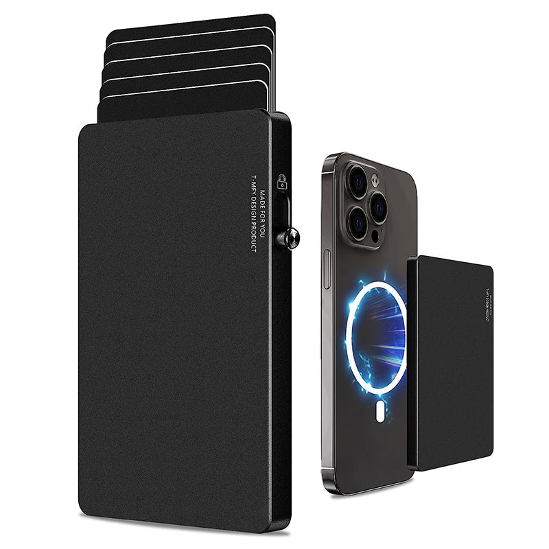 Porte-Carte Aluminium Pop-Up Slim RFID