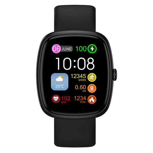 Montre Connectée T60 – Écran HD 1,39", Appels Bluetooth, Suivi Santé & 100+ Sports