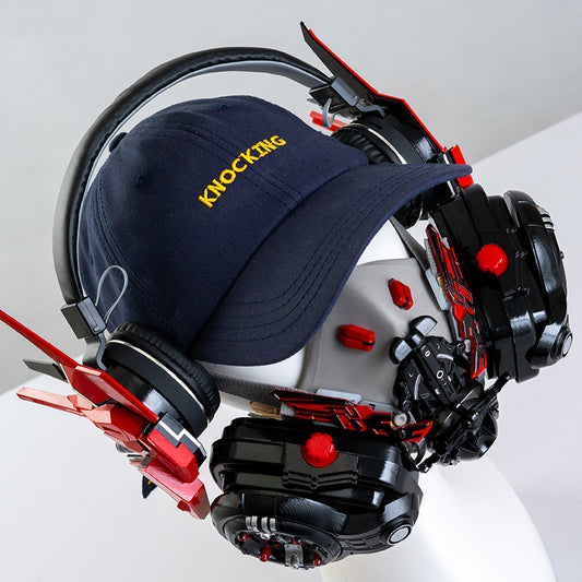 Casque Bluetooth Sans Fil Tech Mecha – Design Gaming & Style Futuriste