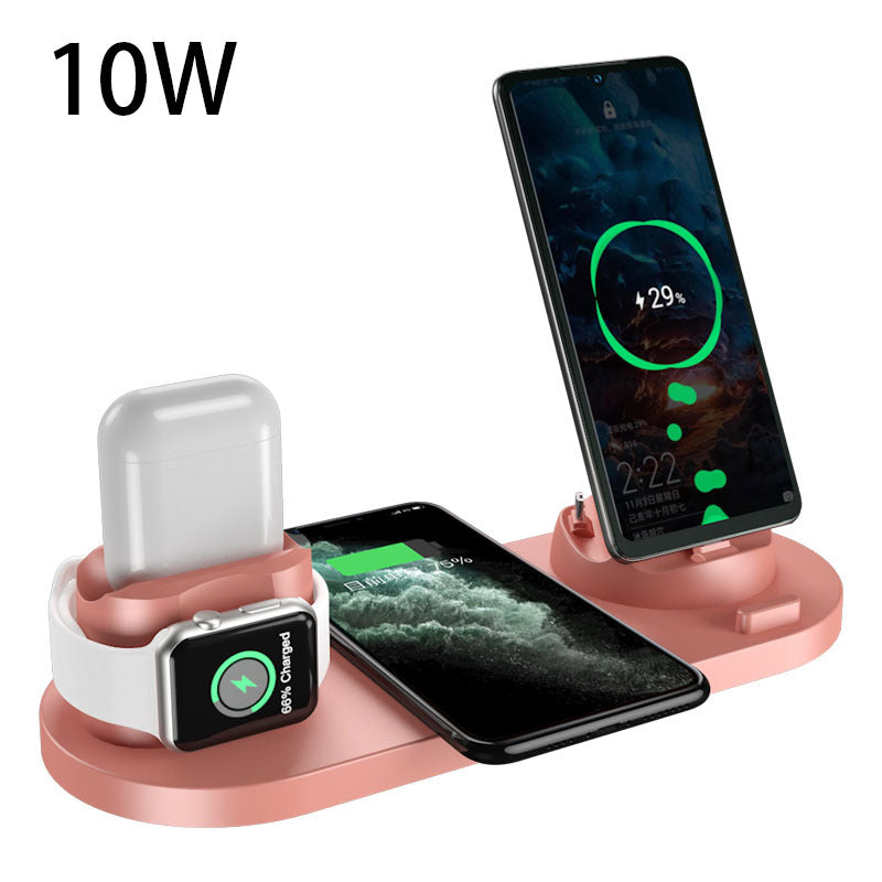 Station de Charge Sans Fil 6-en-1 – Dock Multi-Appareils Universel | nexzo