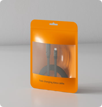 Câble 2-en-1 avec Support Téléphone Intégré – Charge Rapide 240W USB-C