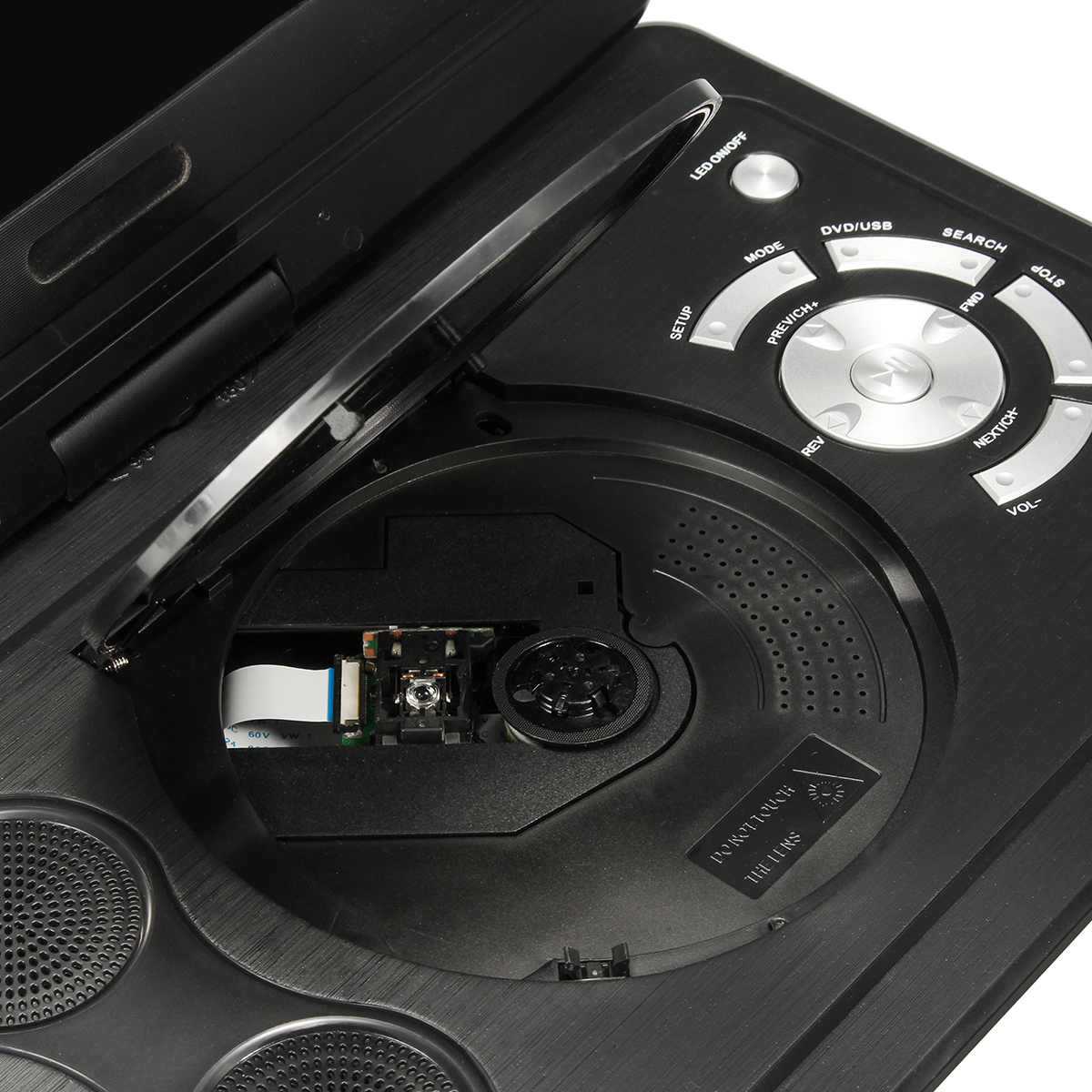 Lecteur DVD Portable 13,9 Pouces – Écran Rotatif HD