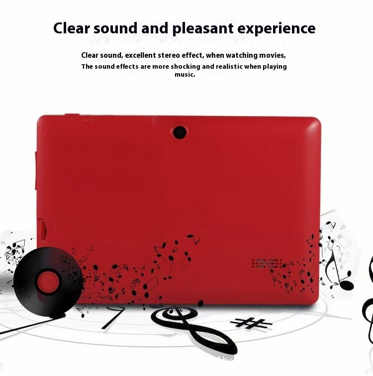 Tablette 7 pouces WiFi & Bluetooth – Écran IPS, GPS, Multi-couleurs