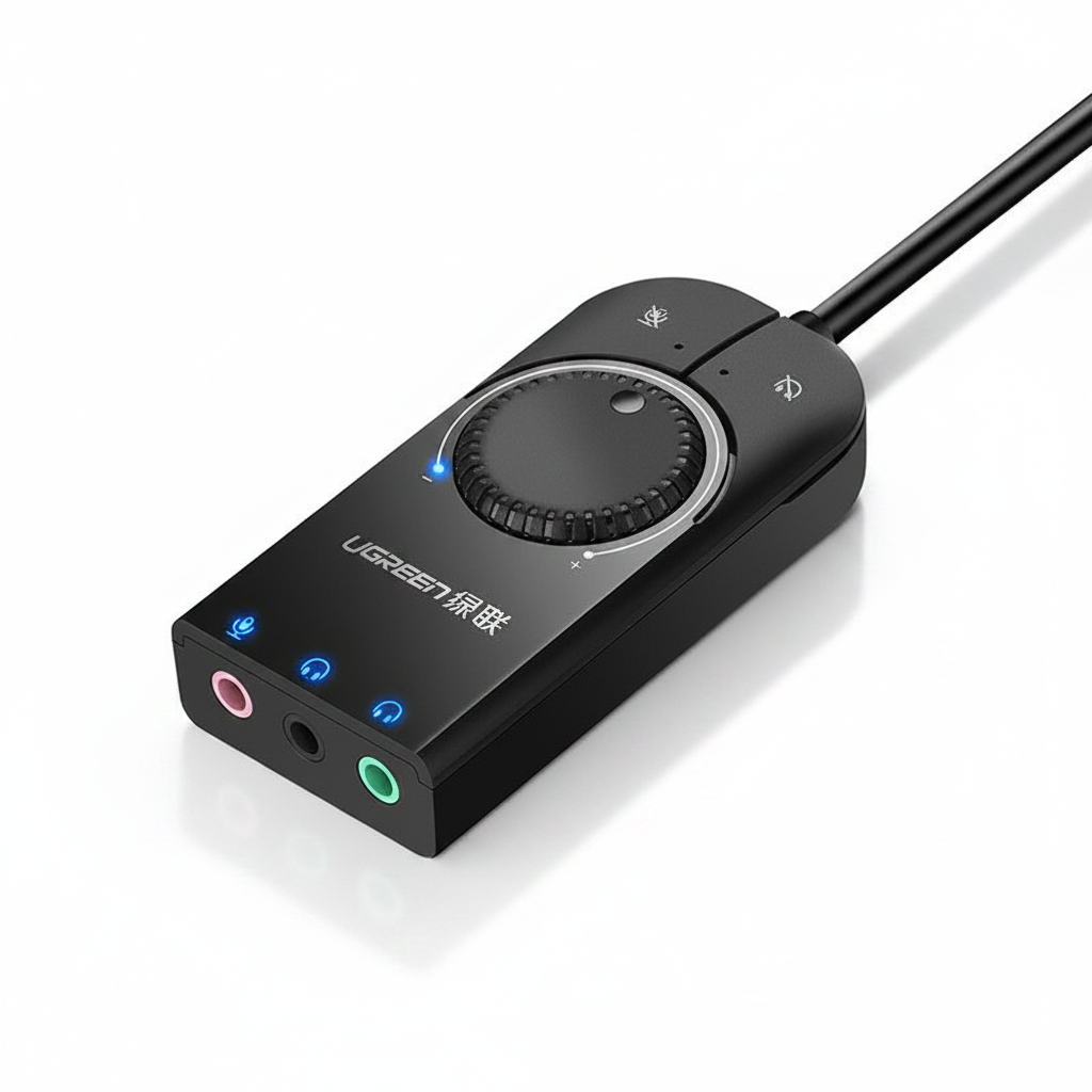 Adaptateur Audio USB UGreen Hero Shot