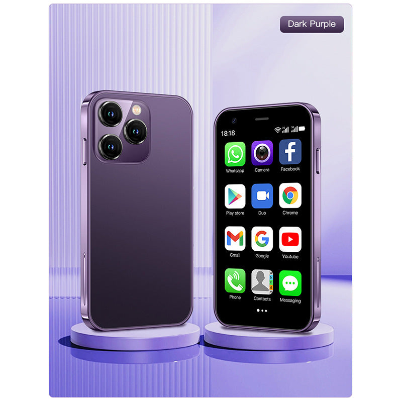 Smartphone Android Compact XS15 – Écran 3,5" | 2Go RAM | 20MP | Batterie 2600mAh