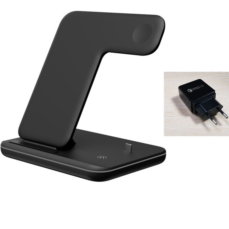 Chargeur Sans Fil 3 en 1 – Smartphone, Apple Watch & AirPods