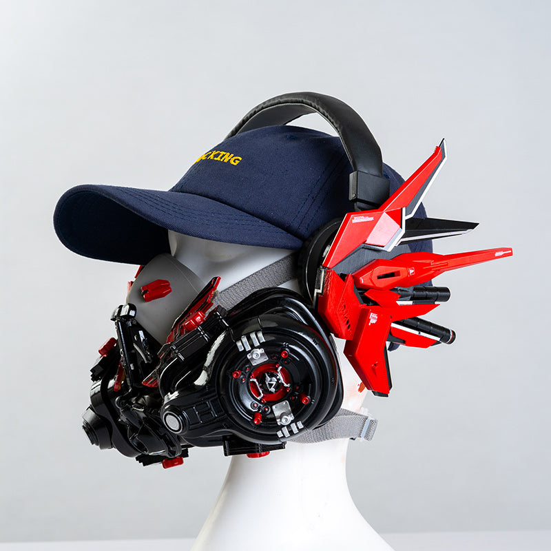 Casque Bluetooth Sans Fil Tech Mecha – Design Gaming & Style Futuriste