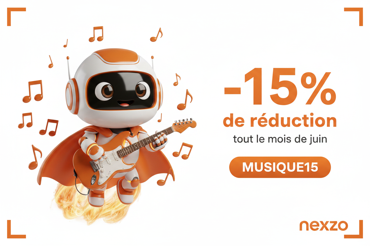 Bannière Fête de la Musique juin nexzo