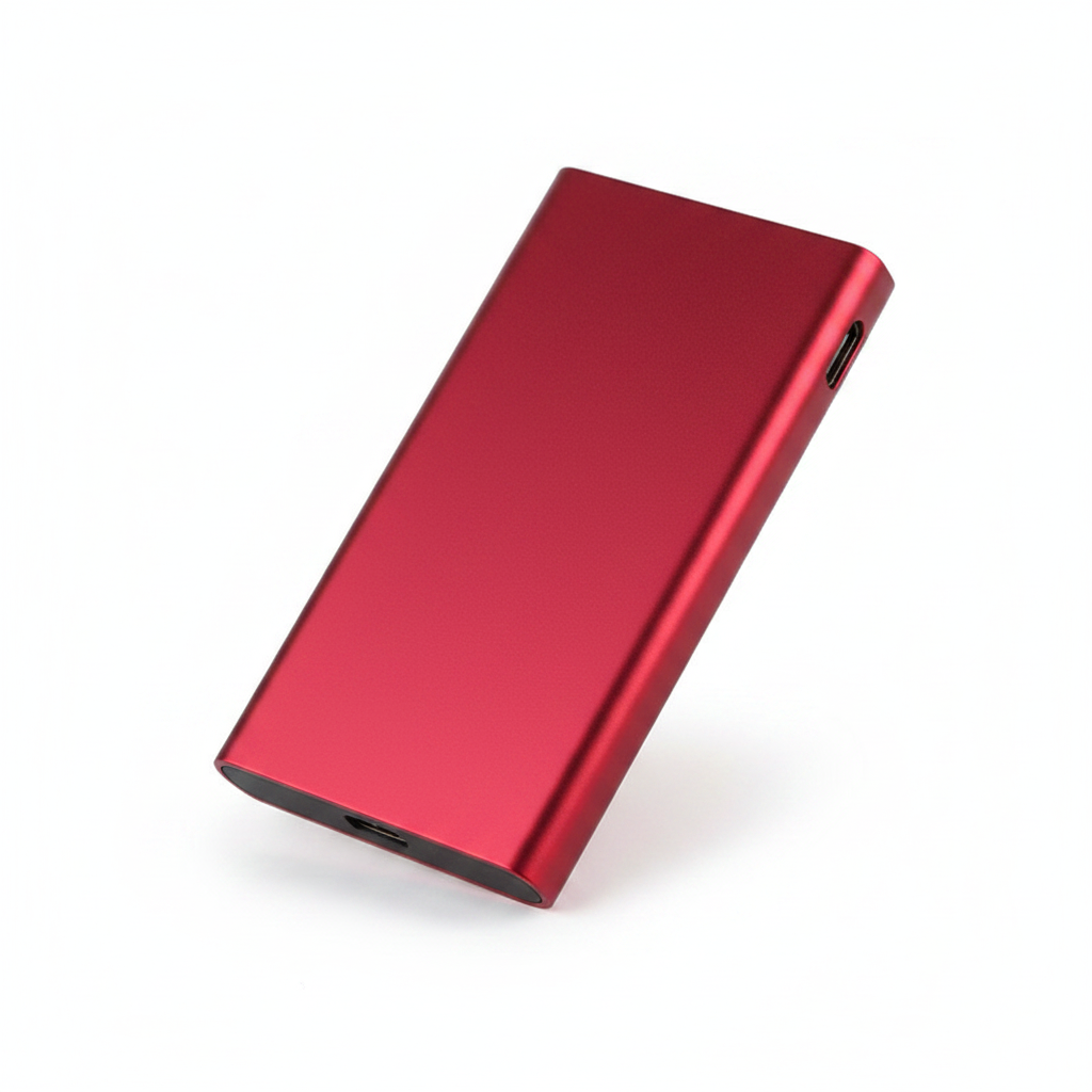 Batterie Externe Ultra-Fine 4500mAh — Rouge