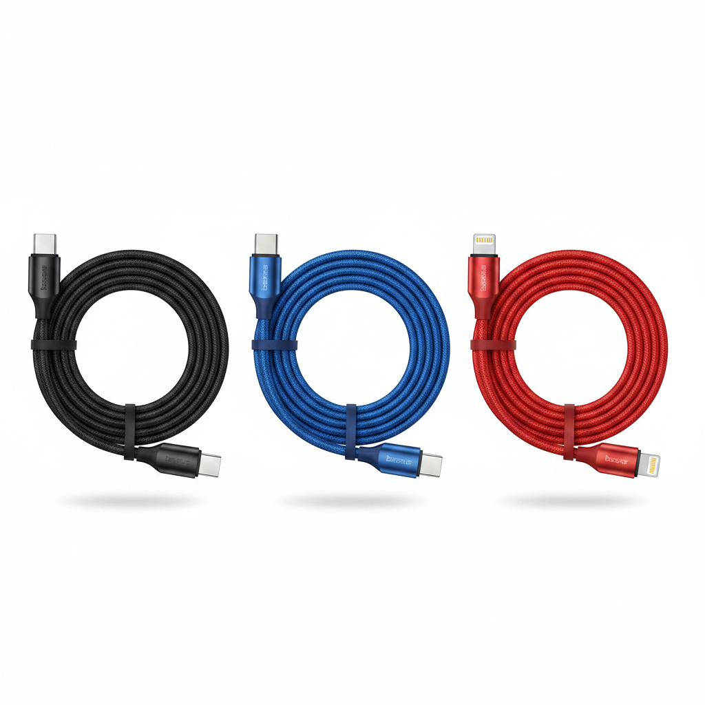 Câble Baseus Fast Charging — Hero Shot nexzo