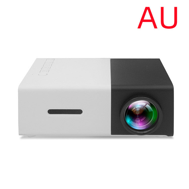 Mini Projecteur Portable YG300 – LED HD 1080P, HDMI, USB, Cinéma Maison