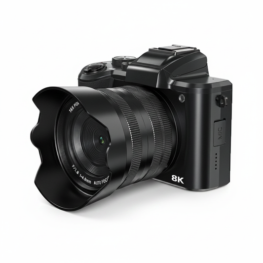 Caméra Autofocus 8K — Hero Shot Premium