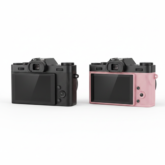 Caméra Mirrorless Rétro — Hero Shot