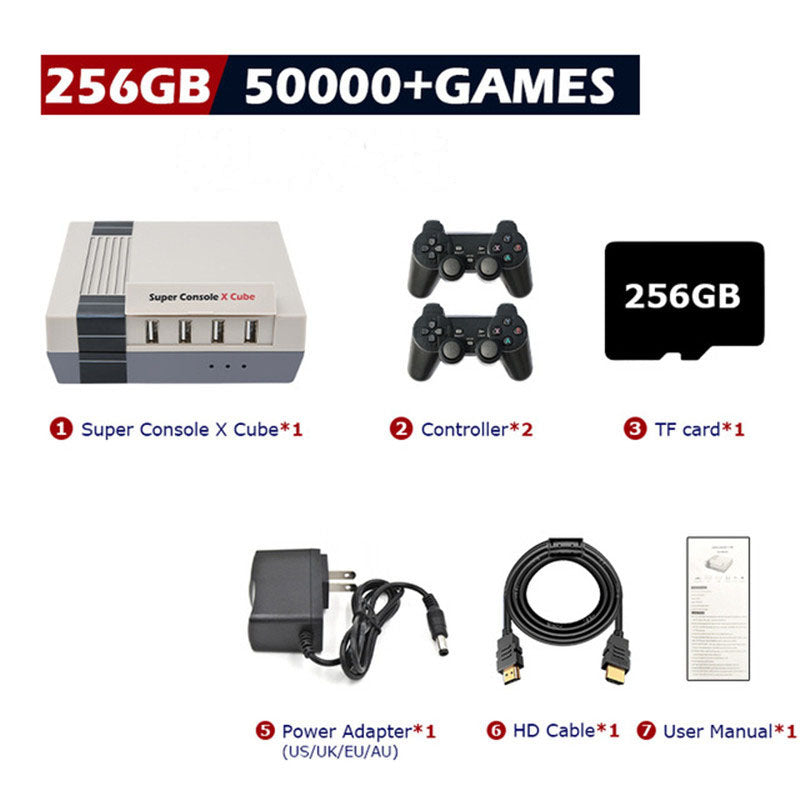 Super Console X Cube — Console Rétro Android | Jusqu'à 256 Go | 4 Joueurs