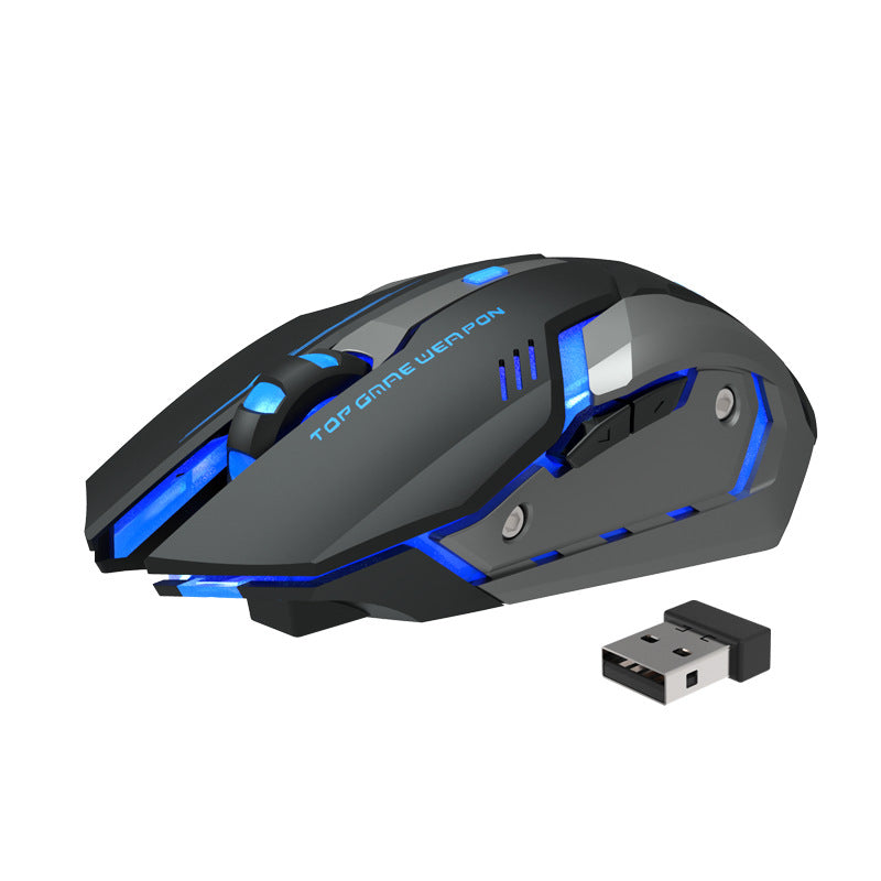 Souris Gaming Sans Fil Silencieuse Ergonomique