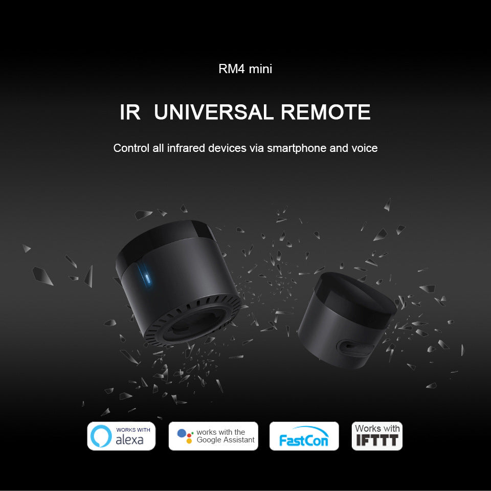 Télécommande Infrarouge WiFi RM4 Mini – Contrôle Universel via Smartphone